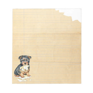 Meine australische Terrier Ate meine Hausaufgaben Notizblock