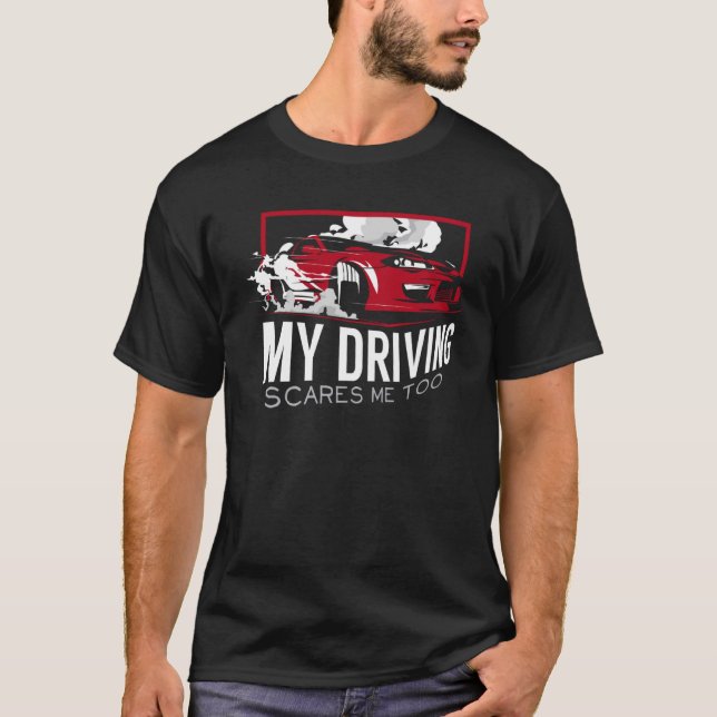 Meine Autofahrer sorgen mich zu sehr für neue Fahr T-Shirt (Vorderseite)