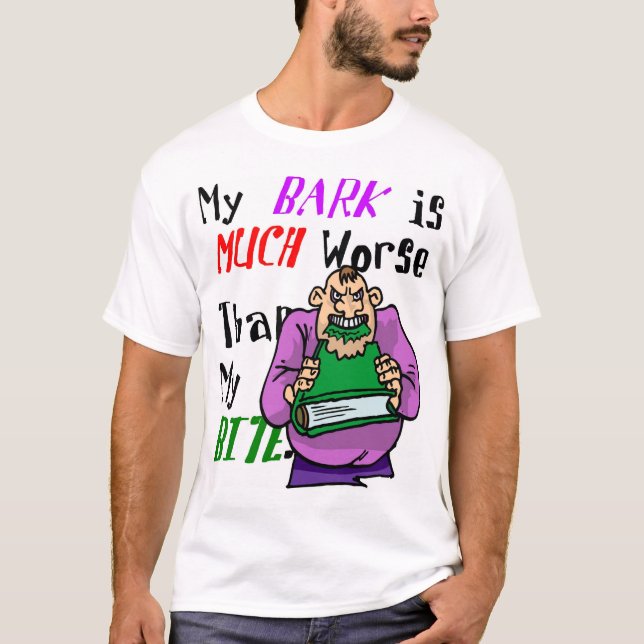 Meine Barke ist schlechter als mein Biss T-Shirt (Vorderseite)