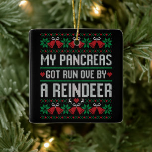 Meine Bauchspeicheldrüse Got von einem Rentierdiab Keramikornament