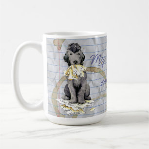 Meine Bedlington Ate My Lesson-Kaffee-Tasse Kaffeetasse