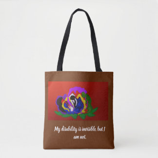 Meine Behinderung ist unsichtbar, aber ich bin es Tasche