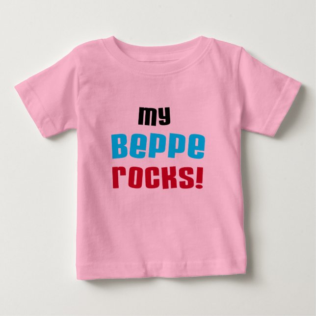 Meine Beppe Rocks T - Shirt und Geschenke (Vorderseite)