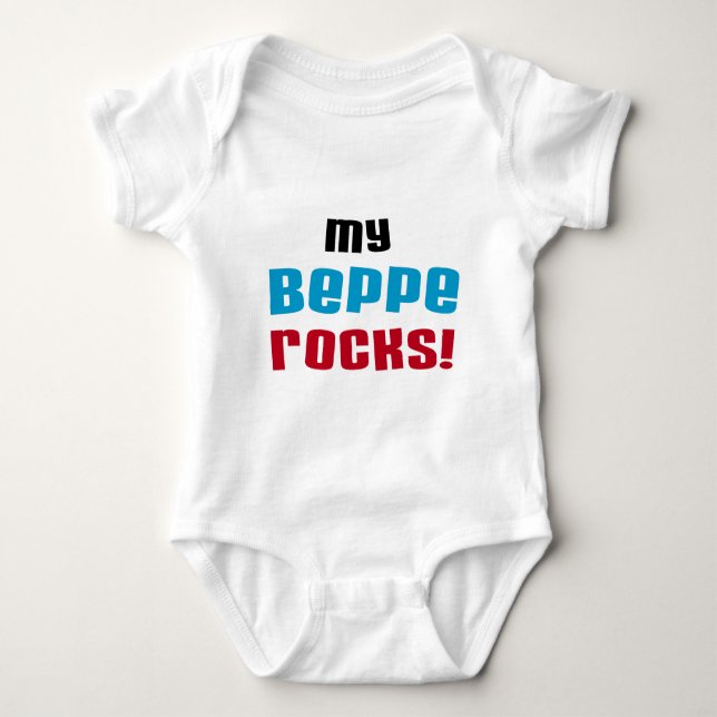 Meine Beppe Rocks T - Shirt und Geschenke (Vorderseite)
