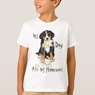 Meine Berner Ate Meine Hausaufgaben T-Shirt