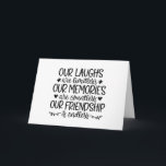 "MEINE BESTE LADY FRIEND FOREVER" GEBURTSTAGSKARTE KARTE<br><div class="desc">SAGEN SIE IHR AM ****IHREN BESTEN FREUNDTAG**** MIT DIESER WIRKLICH COOLEN KARTE UND LEGEN SIE EIN LÄCHELN AUF SEIN GESCHENK AN IHREN SONDERTAG,  DER DEN GANZEN TAG LANG LÄSST!!!!  VIELEN DANK,  DASS SIE VON EINER MEINER ACHT GESCHICHTEN GESCHAFFEN HABEN!</div>