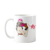 Meine Bestie Call-Tasse - Mädchen chatten Design