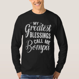 Meine Beststen Segnungen nennen mich Bompa Vintag T-Shirt