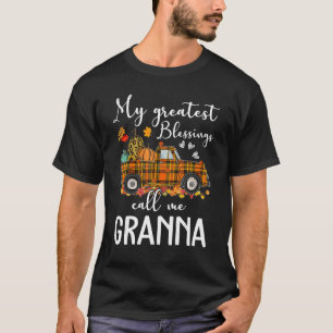 Meine Beststen Segnungen nennen mich Granna Herbst T-Shirt