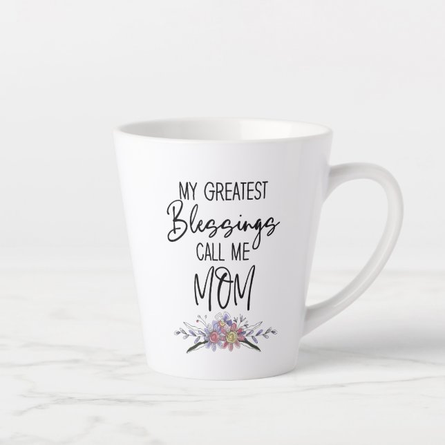 Meine Beststen Segnungen nennen mich Mama Milchtasse (Rechts)