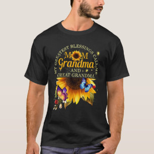 Meine Beststen Segnungen nennen mich Mama Oma & Gr T-Shirt