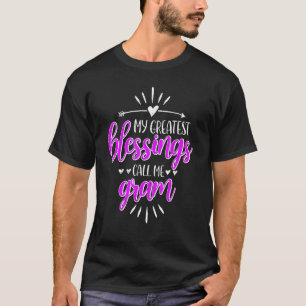 Meine Beststen Segnungen nennen mich Memaw Gram T-Shirt