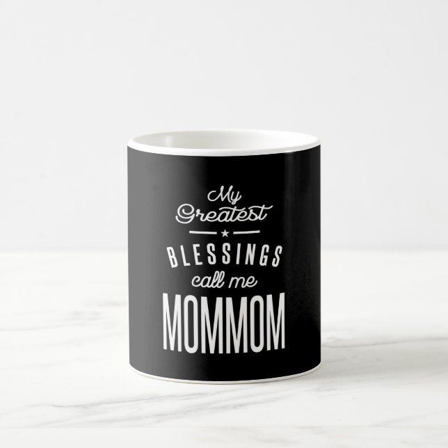 Meine Beststen Segnungen nennen mich Mom Kaffeetasse (Mittel)