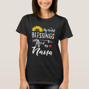 Meine Beststen Segnungen nennen mich Nana Sonnenbl T-Shirt