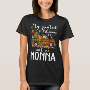 Meine Beststen Segnungen nennen mich nonna Autumn T-Shirt