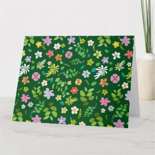 Meine Blume Design 4 Dankeskarte