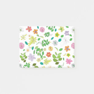 Meine Blume Design 6 Post-it Klebezettel