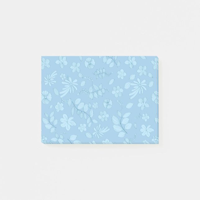 Meine Blume Design 7 Post-it Klebezettel (Vorderseite)