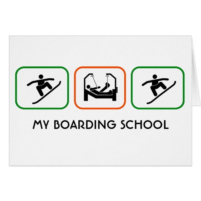 MEINE BOARDING-SCHULE (Vorderseite (Horizontal))