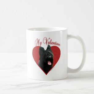 Meine Briard Valentine Kaffeetasse