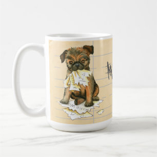 Meine Brüsseler Griffon-Ate-Hausaufgaben Kaffeetasse