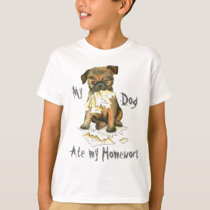 Meine Brüsseler Griffon Ate Meine Hausaufgaben T-Shirt