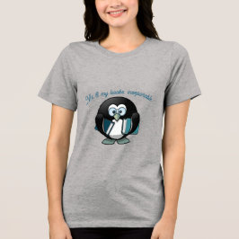 Meine Bücher sind unzertrennlich Tri-Blend Shirt