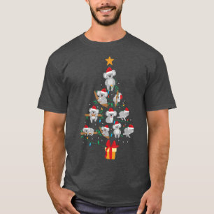 MEINE CHRISTMAS TREE Pajama Koala Ornament Xmas Fu T-Shirt