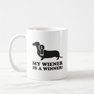 Meine Dackel ist ein Gewinner! Tasse