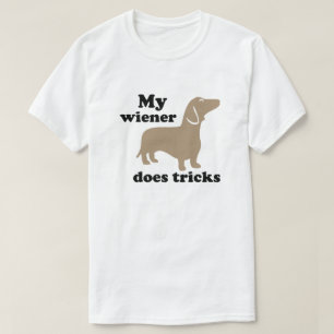 Meine Dackel tut Trick-Hotdog-Dackel T T-Shirt