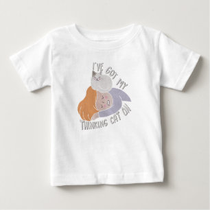 Meine denkende Katze Baby T-shirt