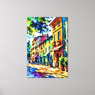 Meine digitale Kunstpinsel Leinwanddruck