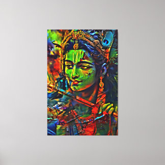 Meine digitale Kunstpinsel Leinwanddruck