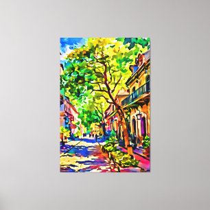 Meine digitale Kunstpinsel Leinwanddruck