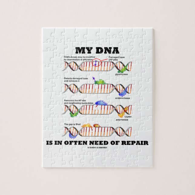 Meine DNA ist häufig im Bedarf der Reparatur (Vertikal)