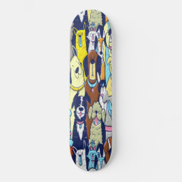 Meine Doggie-Freunde Skateboard