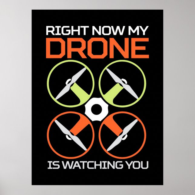 Meine Drohne Poster (Vorne)