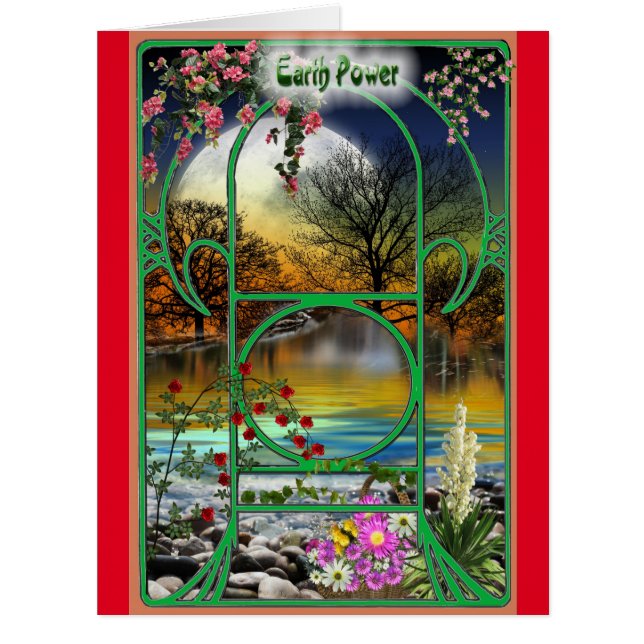 Meine Earth Power Card (Vorderseite)