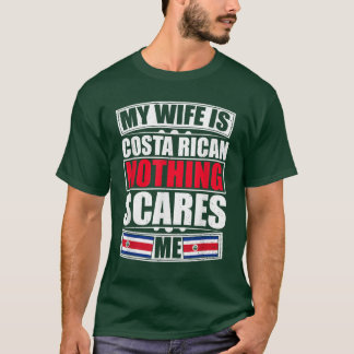 Meine Ehefrau ist Costa Rica nichts, was mich Cost T-Shirt