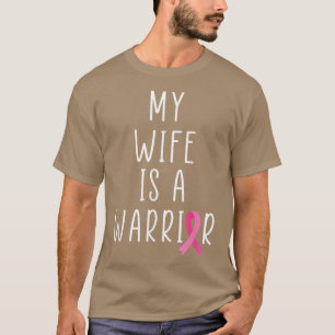 Meine Ehefrau ist ein Brustkrebs-Bewusstsein des K T-Shirt