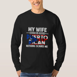 Meine Ehefrau ist Puerto-Rico Puerto Rico T-Shirt