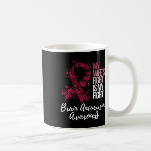 Meine Ehefrau kämpft gegen das Gehirnaneurysma Awa Kaffeetasse