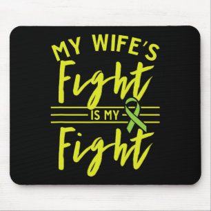 Meine Ehefrau kämpft gegen meine Nierenerkrankung Mousepad