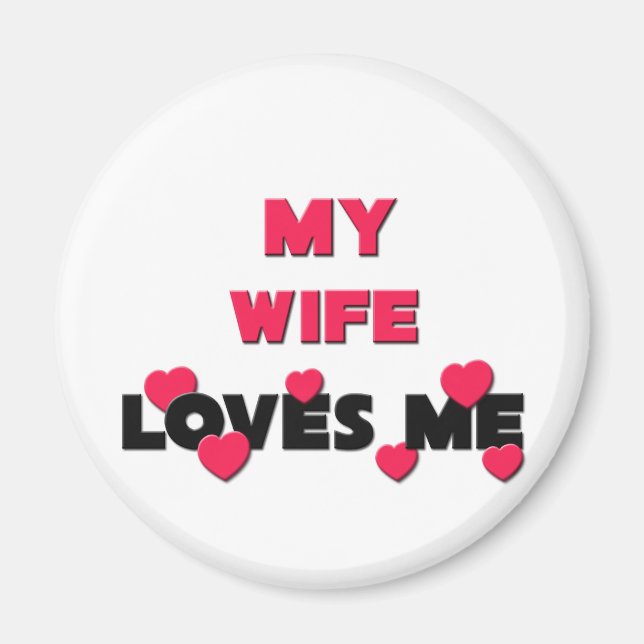 Meine Ehefrau Liebe Magnet (Vorne)