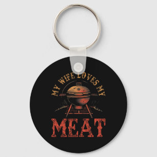 Meine Ehefrau Liebe meine Meetings Funny Pun Grill Schlüsselanhänger