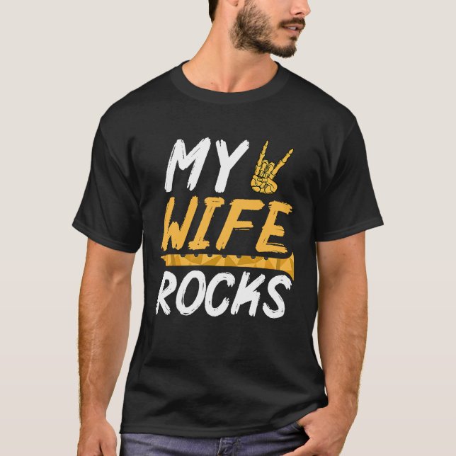 Meine Ehefrau Rocks Fluting & Flute 3 T-Shirt (Vorderseite)