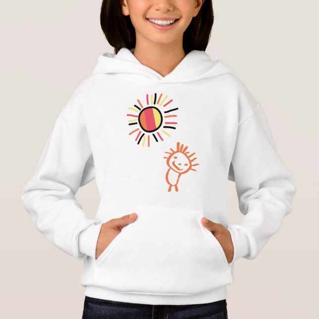 meine eigene Sonne Hoodie (Vorderseite)