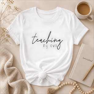 Meine eigenen Kinder unterrichten - Homeschool-Mut T-Shirt