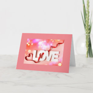 MEINE EINE WAHRE LIEBE/MEIN BESTER FREUND JUBILÄUM KARTE