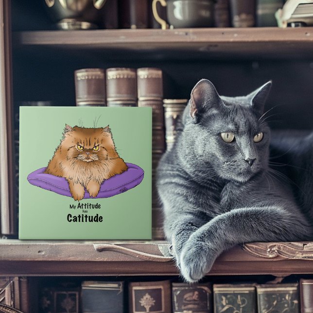 Meine Einstellung hat Katitude Fliese (Von Creator hochgeladen)